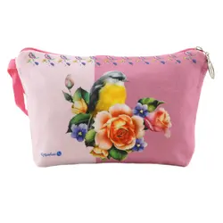 ست چهار تکه بزرگ کیف ساسویه سری گل (کد 1099)