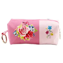 ست چهار تکه بزرگ کیف ساسویه سری گل (کد 1099)