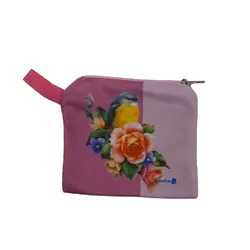 ست چهار تکه بزرگ کیف ساسویه سری گل (کد 1099)