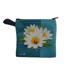 ست چهار تکه بزرگ کیف ساسویه سری گل (کد 1098)