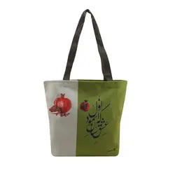 ساک دستی بزرگ ساسویه سری یلدا-انار (کد L 1104)