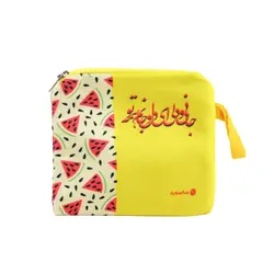 کیف هندزفری ساده ساسویه سری یلدا-هندوانه (کد H 1108)