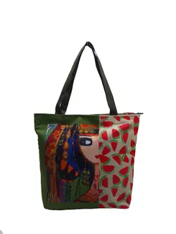 ساک دستی بزرگ ساسویه سری یلدا-هندوانه (کد L 1109)