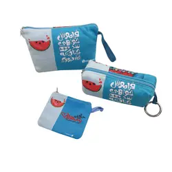 ست چهار تکه بزرگ کیف ساسویه سری یلدا-هندوانه (کد 1111)