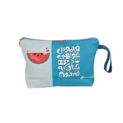 ست چهار تکه بزرگ کیف ساسویه سری یلدا-هندوانه (کد 1111)