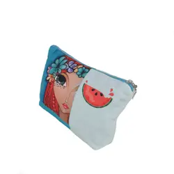 ست چهار تکه بزرگ کیف ساسویه سری یلدا-هندوانه (کد 1111)