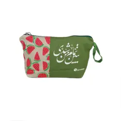 ست چهار تکه بزرگ کیف ساسویه سری یلدا-هندوانه (کد 1109)