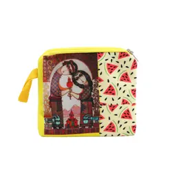 ست چهار تکه بزرگ کیف ساسویه سری یلدا-هندوانه (کد 1108)