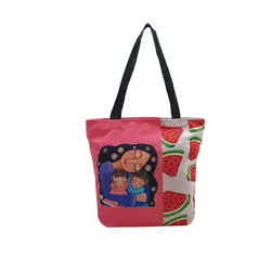 ست چهار تکه بزرگ کیف ساسویه سری یلدا-هندوانه (کد 1107)