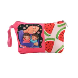 ست چهار تکه بزرگ کیف ساسویه سری یلدا-هندوانه (کد 1107)