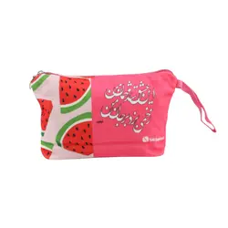 ست چهار تکه بزرگ کیف ساسویه سری یلدا-هندوانه (کد 1107)