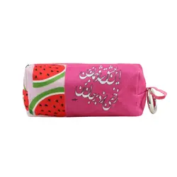 ست چهار تکه بزرگ کیف ساسویه سری یلدا-هندوانه (کد 1107)