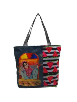 ست چهار تکه بزرگ کیف ساسویه سری یلدا-هندوانه (کد 1106)