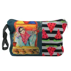 ست چهار تکه بزرگ کیف ساسویه سری یلدا-هندوانه (کد 1106)