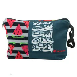 ست چهار تکه بزرگ کیف ساسویه سری یلدا-هندوانه (کد 1106)