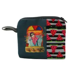 ست چهار تکه بزرگ کیف ساسویه سری یلدا-هندوانه (کد 1106)