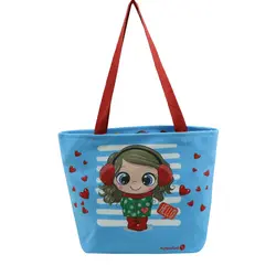 ساک دستی کوچک ساسویه سری دخترانه ماهک (کد S 1262)