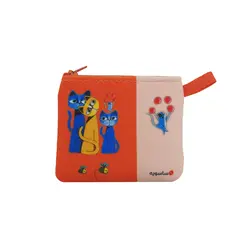کیف هندزفری ساده ساسویه سری گربه تک (کد H 1047)