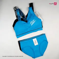 ست نیم تنه دخترانه پشت باز و ورزشی با پد متحرک - ساتین مد