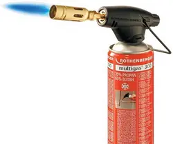 سرپیک و مشعل جوشکاری روفایر ®Rofire همراه با کپسول گازی مولتی گاز 300 روتنبرگر آلمان