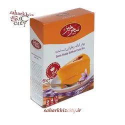 پودر کیک زعفرانی سحرخیز 500 گرم
