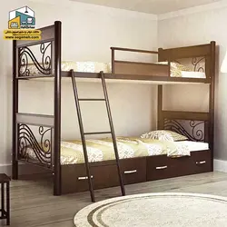 سرویس خواب دو طبقه مدل ملودیکا کد BTS835
