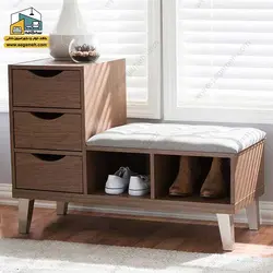 جاکفشی نیمکت دار کد JKP101
