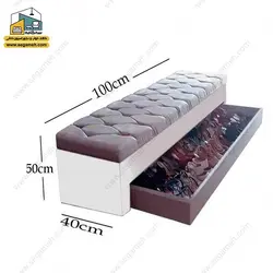 جاکفشی نیمکت دار کد JKP110