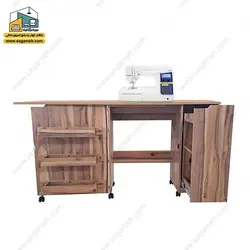 میز چرخ خیاطی کد DQP07
