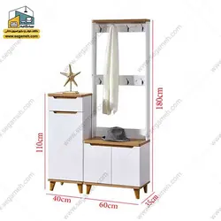 جاکفشی و جالباسی JKP140 - فروشگاه سه گامه