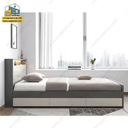 تخت خواب یک نفره BSP68 - فروشگاه سه گامه