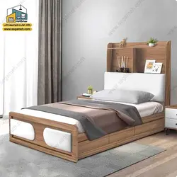تخت خواب یک نفره BSP74 - فروشگاه سه گامه