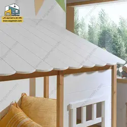 تخت خواب کودک و نوجوان کلبه BCP11 - فروشگاه سه گامه