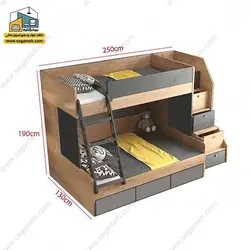 تخت خواب دوطبقه BTDP85