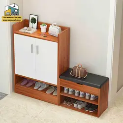 جاکفشی نیمکت دار کد JKP03