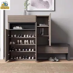 جاکفشی نیمکت دار کد JKP04