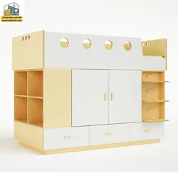 تخت خواب نوجوان کد BTP04