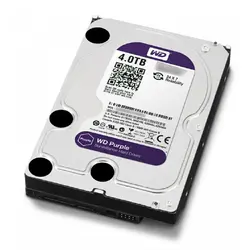 هارد دیسک اینترنال وسترن دیجیتال سری purple با ظرفیت 4 ترابایت