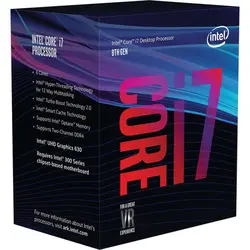 پردازنده اینتل مدل Core I7 8700 باکس