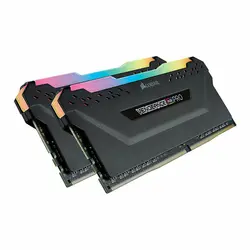 رم دو کاناله کورسیر مدل VENGEANCE RGB PROبا ظرفیت کلی 64 گیگابایت و فرکانس 3600 مگاهرتز