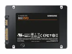 حافظه اس اس دی SAMSUNG مدل 860 EVO با ظرفیت 250 گیگابایت
