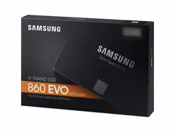 حافظه اس اس دی SAMSUNG مدل 860 EVO با ظرفیت 250 گیگابایت