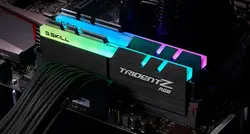 رم دو کاناله جی اسکیل مدل TRIDENT Z RGB با ظرفیت کلی 16 گیگابایت و فرکانس 3600 مگاهرتز(CL16)