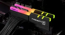 رم دو کاناله جی اسکیل مدل TRIDENT Z RGB با ظرفیت کلی 16 گیگابایت و فرکانس 3600 مگاهرتز(CL16)