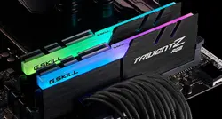رم دو کاناله جی اسکیل مدل TRIDENT Z RGB با ظرفیت کلی 16 گیگابایت و فرکانس 3600 مگاهرتز(CL16)