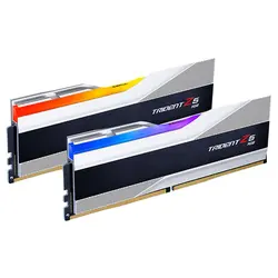 رم دو کاناله جی اسکیل مدل TRIDENT Z5 RGB SILVER با ظرفیت کلی 32 گیگابایت و فرکانس 6000 مگاهرتز(CL36)
