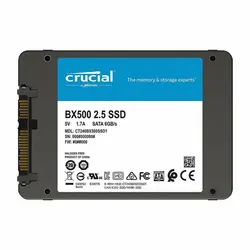 حافظه اس اس دی CRUCIAL مدل BX500 با ظرفیت 480 گیگابایت
