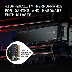 حافظه اس اس دی WESTERN DIGITAL مدل SN750 با ظرفیت 1 ترابایت