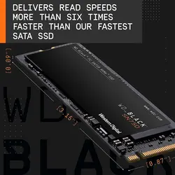 حافظه اس اس دی WESTERN DIGITAL مدل SN750 با ظرفیت 2 ترابایت