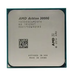 پردازنده AMD مدل Athlon 3000G تری(بدون باکس و فن)